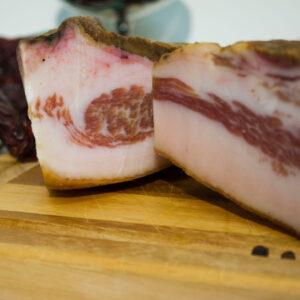 Guanciale di maiale