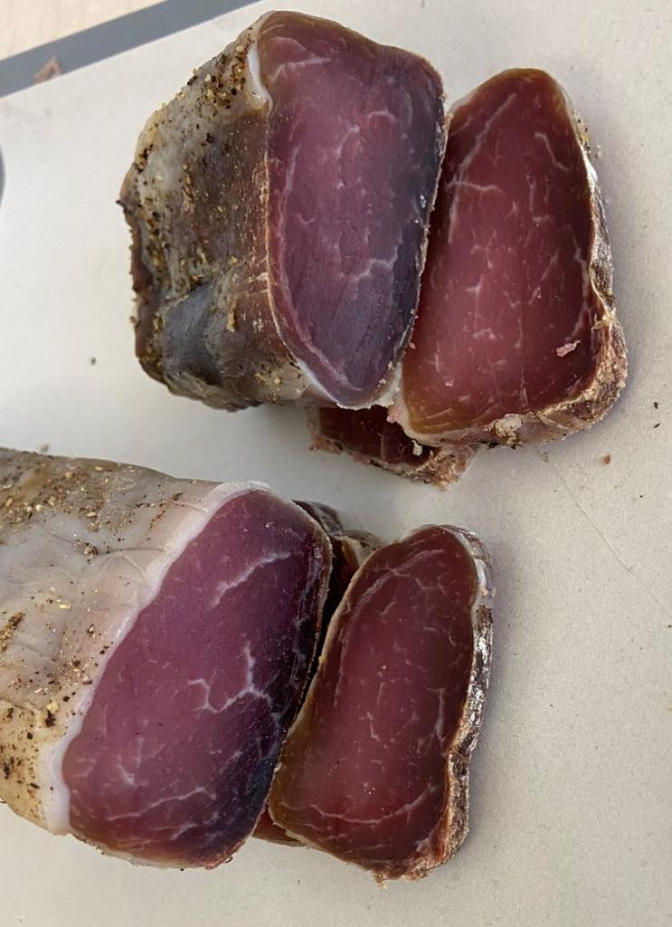 Filettini di maiale stagionati molto magri